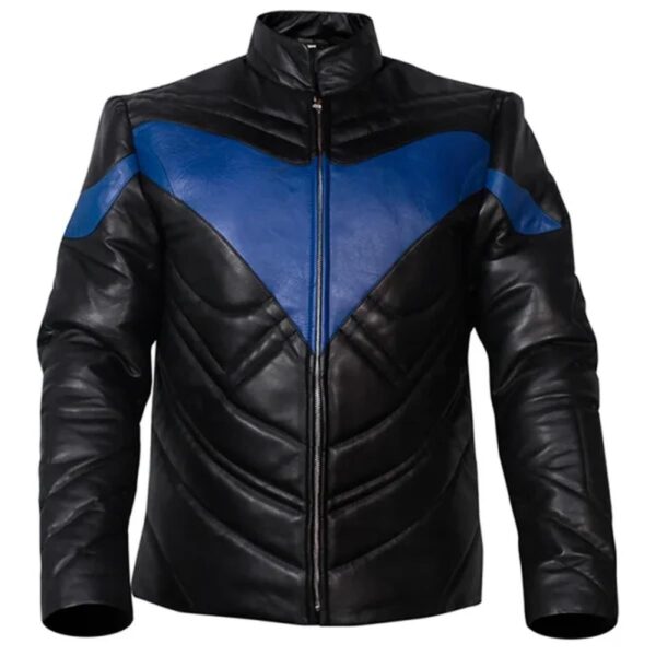 Férfi Dick Grayson báránybőr jelmezkabát