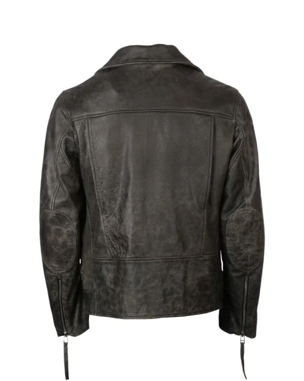 Férfi könyökpatch motoros bőrdzseki - Image 3