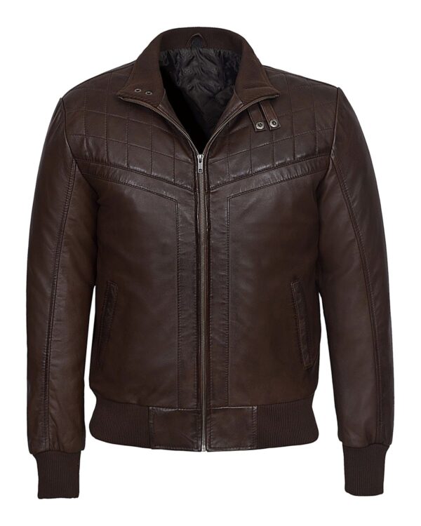 Joel Retro Bomber bőrkabát