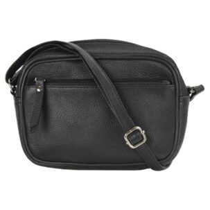 Női, valódi bőrből készült kis Crossbody táska a BUNERI-től