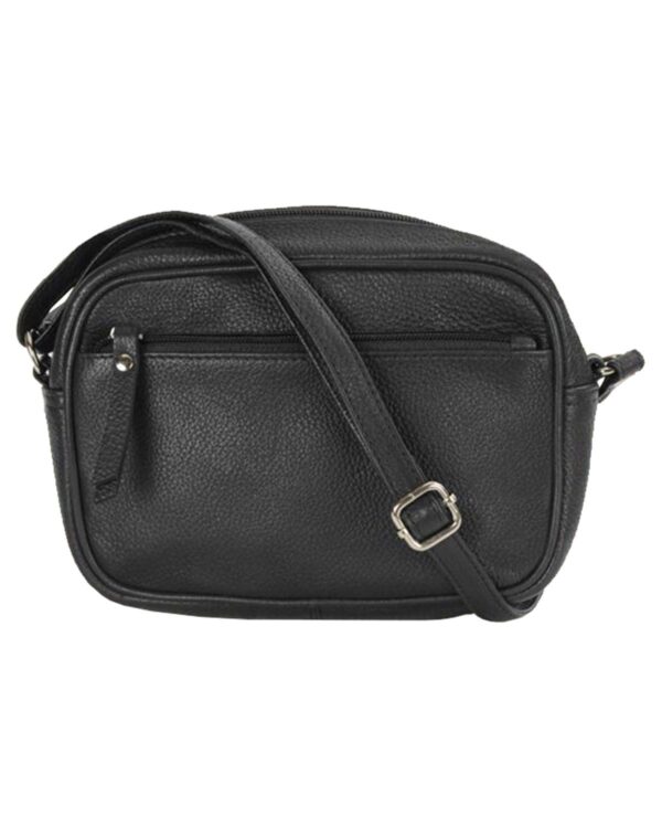 Női, valódi bőrből készült kis Crossbody táska a BUNERI-től