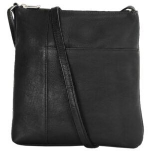 Női négyszögletes Crossbody stílusú valódi bőrtáska a BUNERI-től