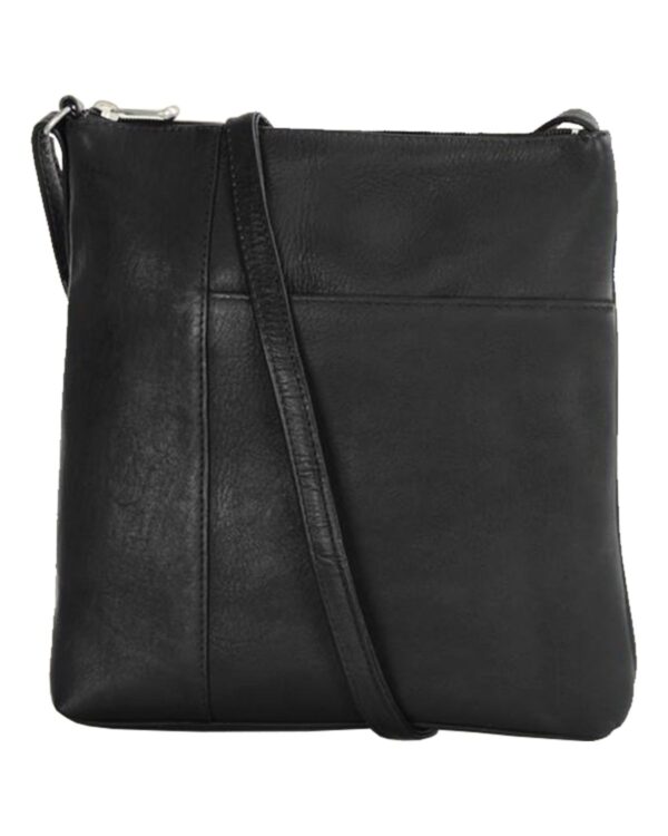 Női négyszögletes Crossbody stílusú valódi bőrtáska a BUNERI-től