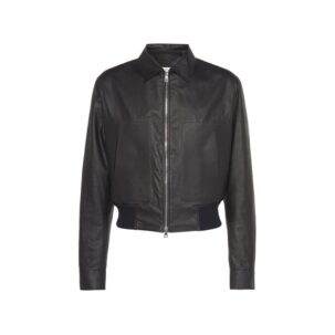Matt fekete Bomber dzseki