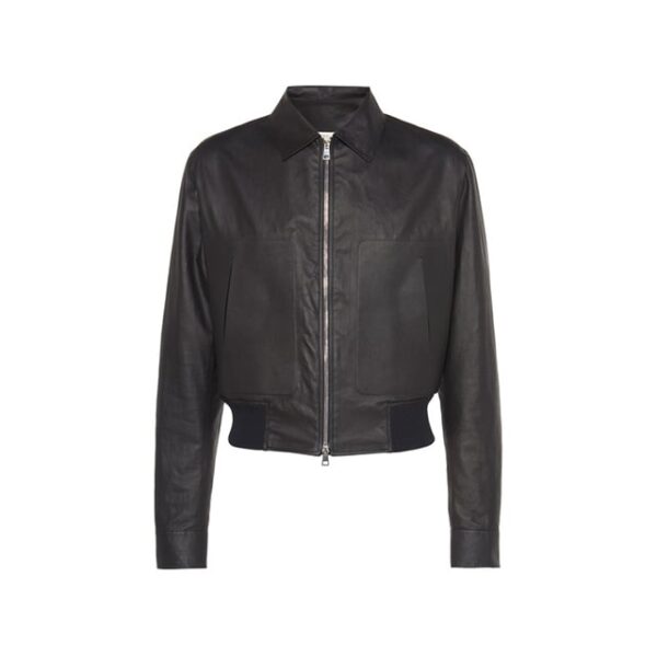 Matt fekete Bomber dzseki